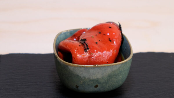 Image de présentation poivrons rouges grillés